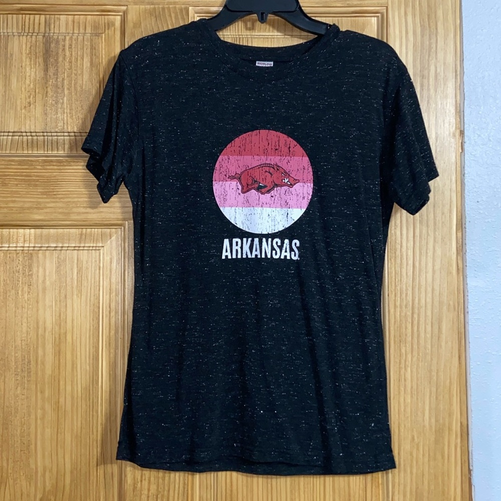 Black with sparkly silver. Size: medium   Brand: Sideline Apparel
